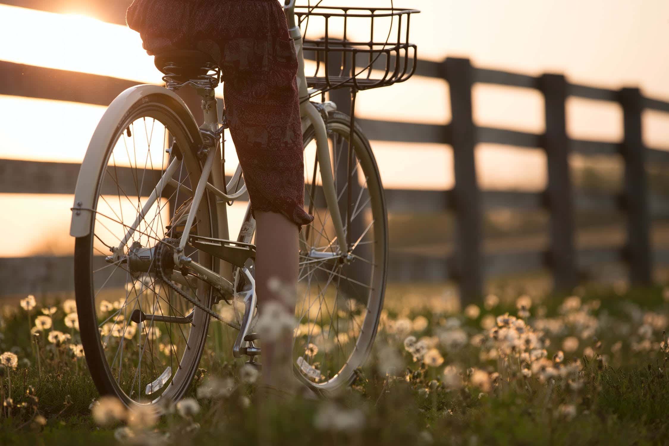 Image of a bike for sustainable travel