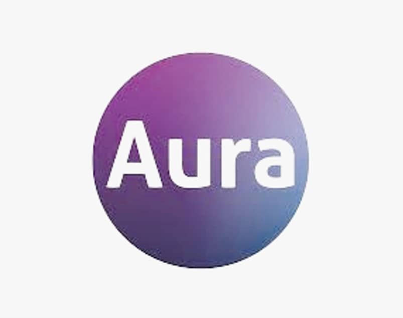 Aura (Website home page carocel logo)